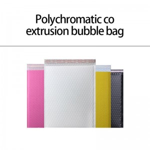 Individuell bedruckte Kunststoffverpackungen Bubble EnvelopesPink Rose Gold Bubble Poly Mailer Bag
